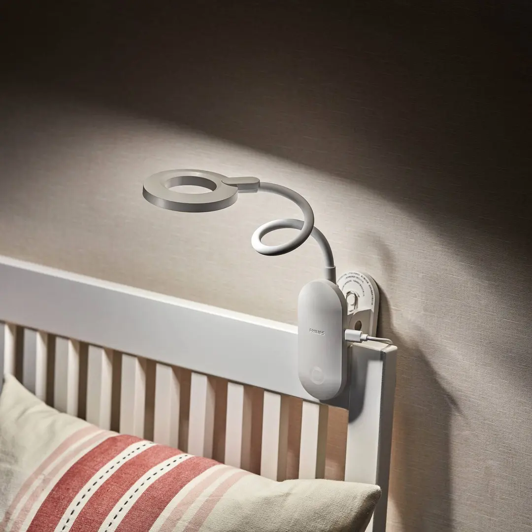 Philips LED-Klemmleuchte Forys mit Akku