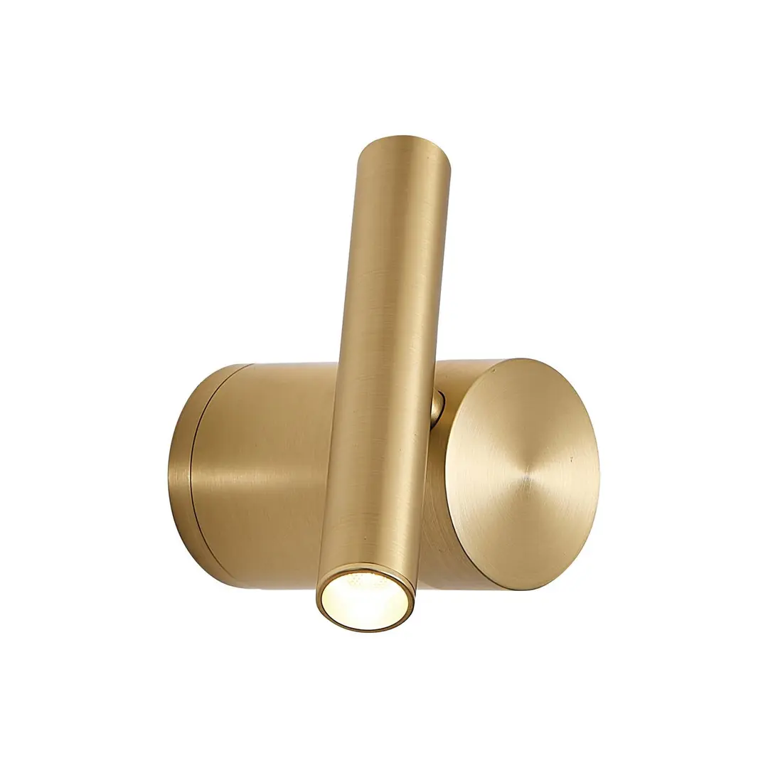 Viokef LED-Wandleuchte Planet, gold