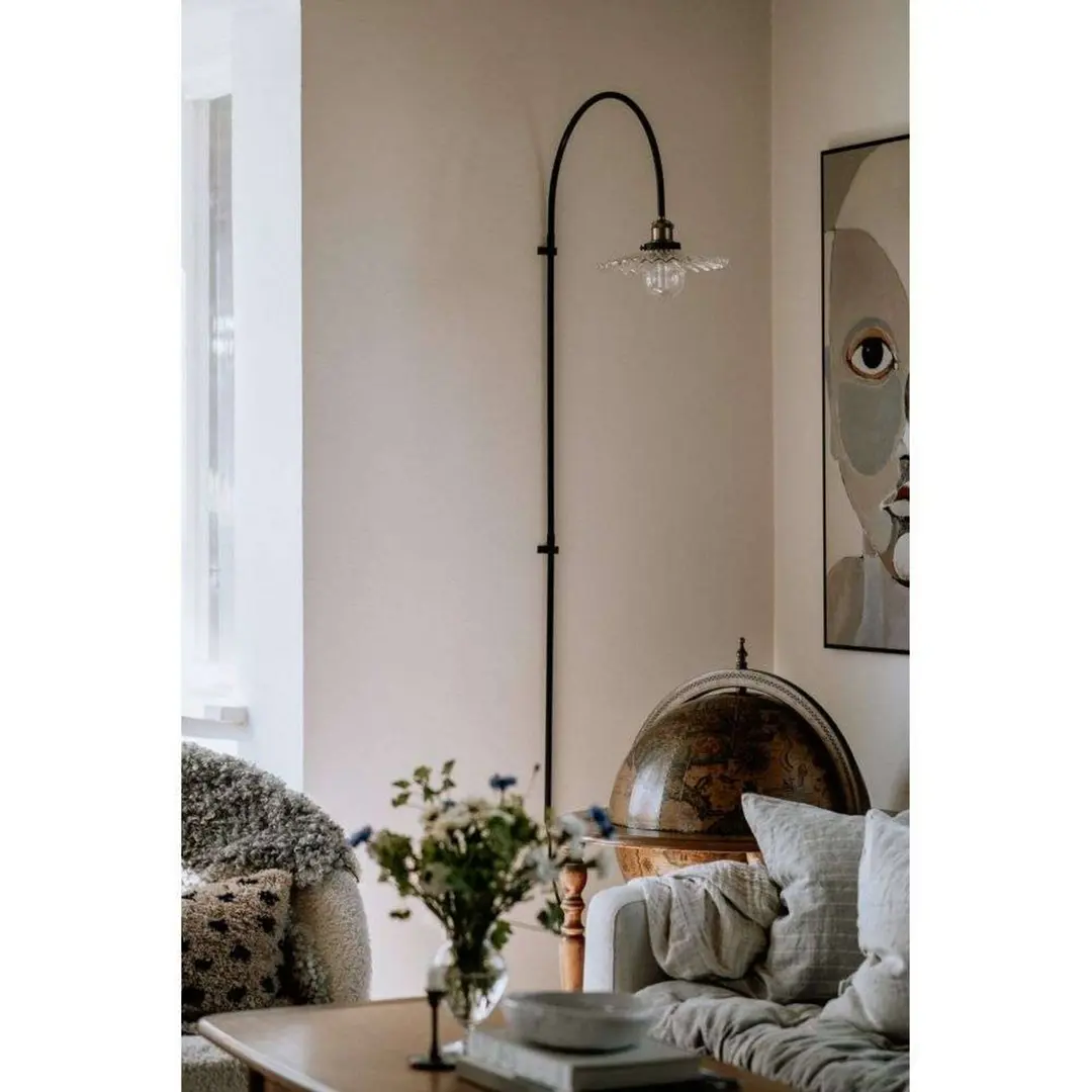 Globen Lighting Wandleuchte COBBLER, klar, Höhe 150 cm