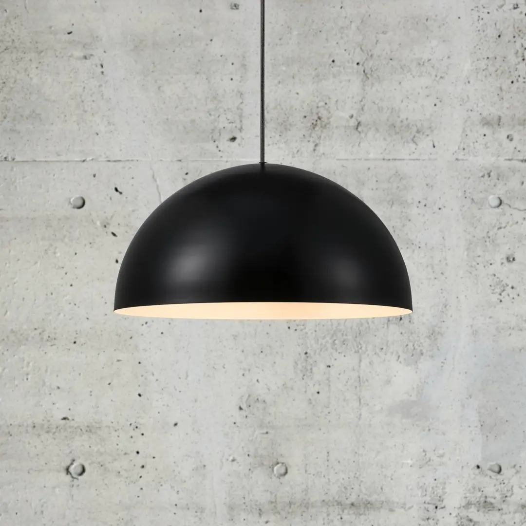 Nordlux Hängeleuchte Ellen 40 mit Metallschirm, schwarz