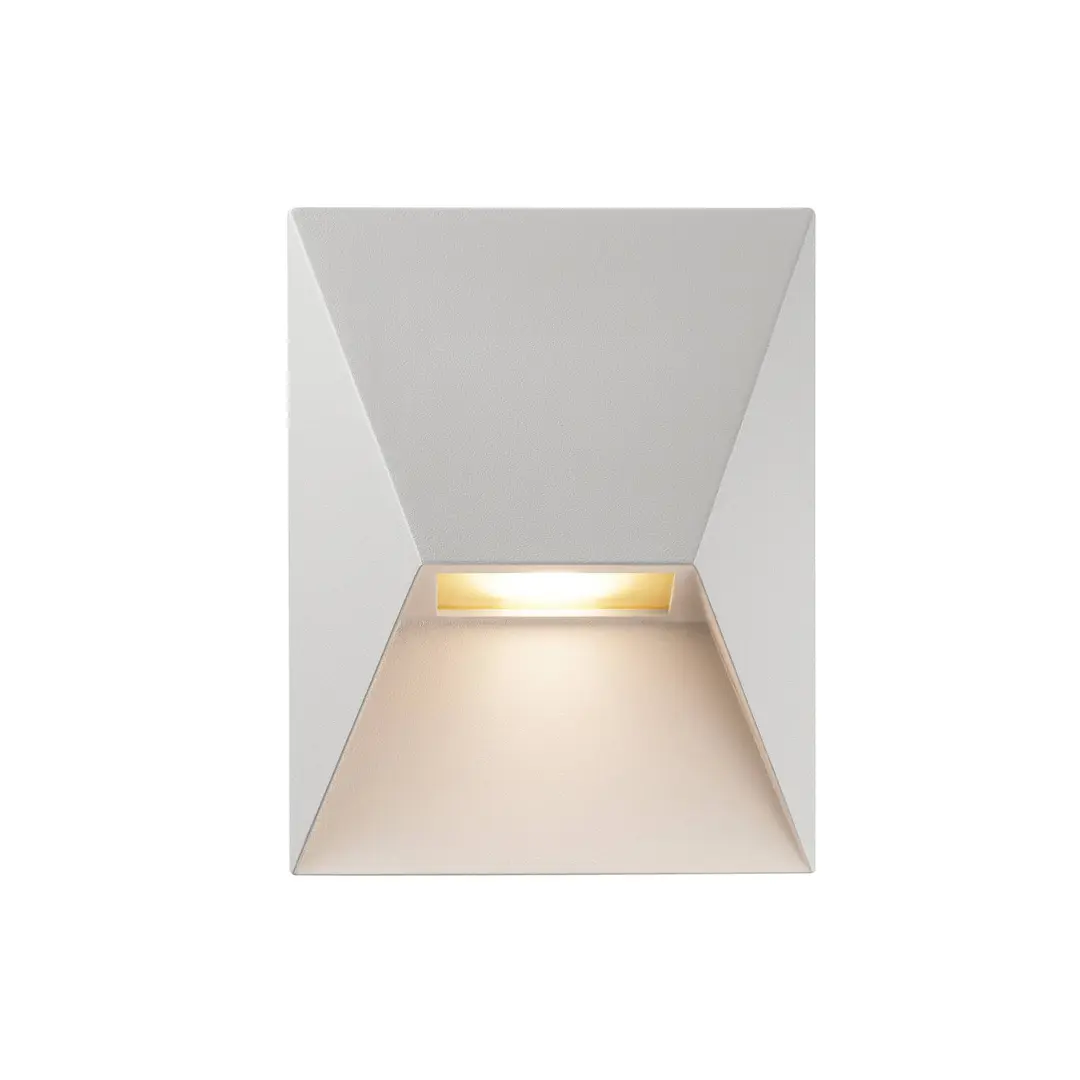 Nordlux Außenwandleuchte Pontio 15, Breite 15 cm, weiß