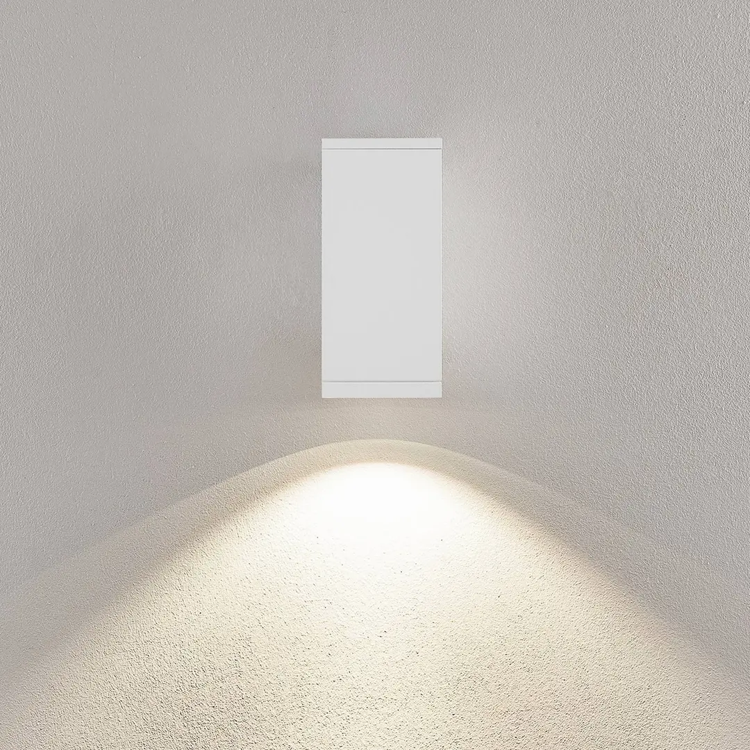 Deko-Light LED-Außenwandlampe ShoreLine Pro Square, weiß, 830/840