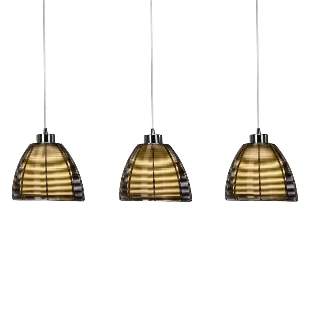 Brilliant Pendellampe Relax, 3-flammig bronze