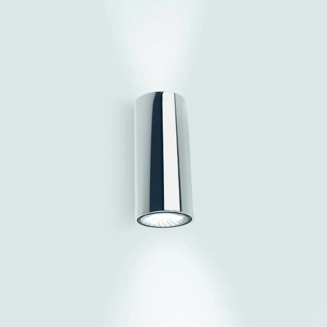 Milan Iluminación Milan Kronn - Up-Down-Wandleuchte chrom