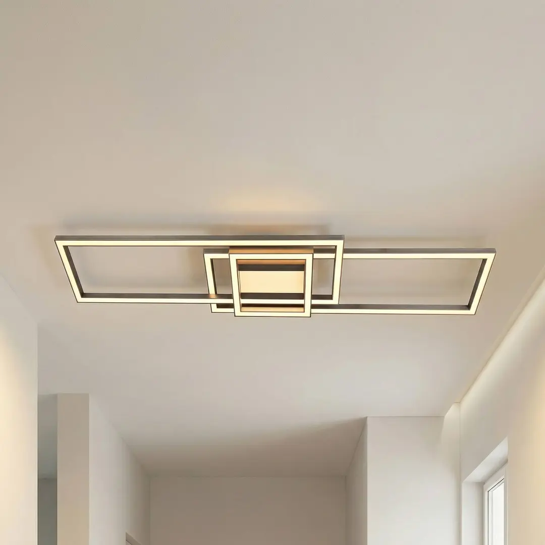 Lindby LED-Deckenleuchte Mairin, CCT, Fernbedienung, dimmbar
