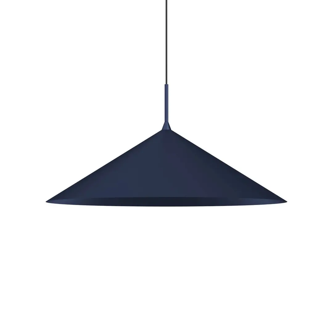 Eko-Light Hängeleuchte Capital, blau, 1-flammig, Ø 60 cm, GX53