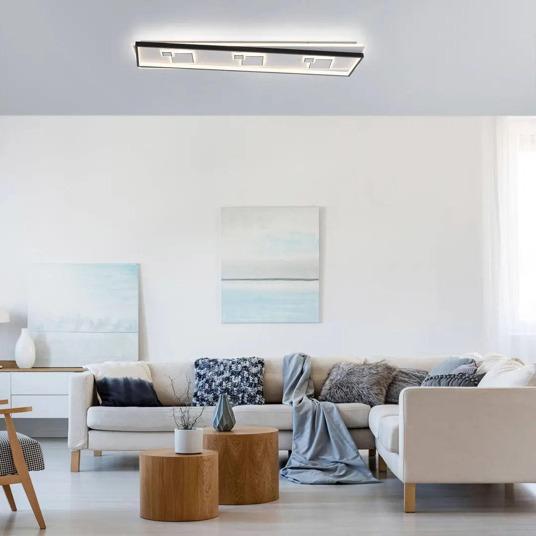 PAUL NEUHAUS LED-Deckenleuchte Mailak, Länge 97 cm
