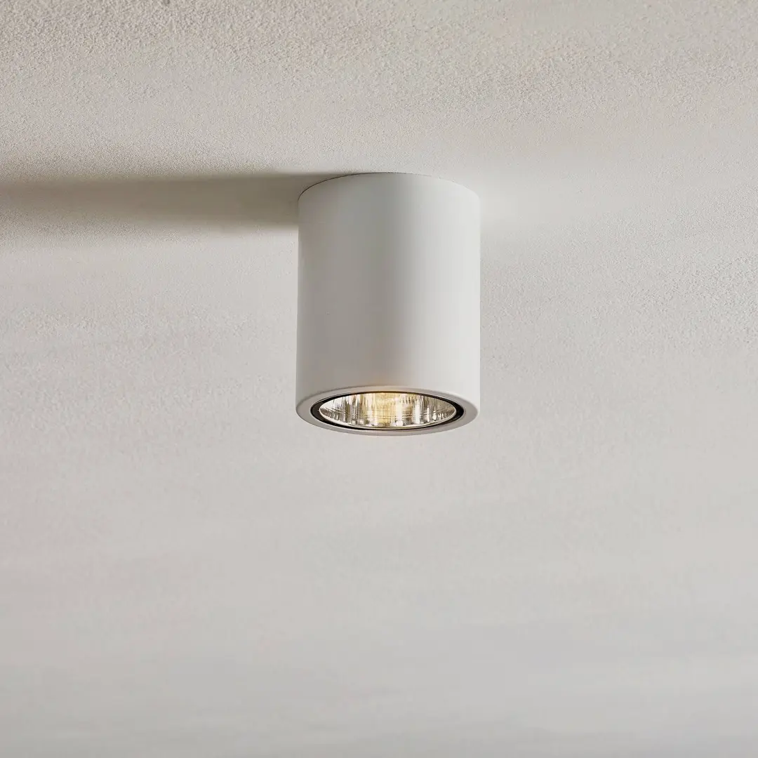 Luminex Deckenstrahler Downlight round in Weiß, Ø 11 cm