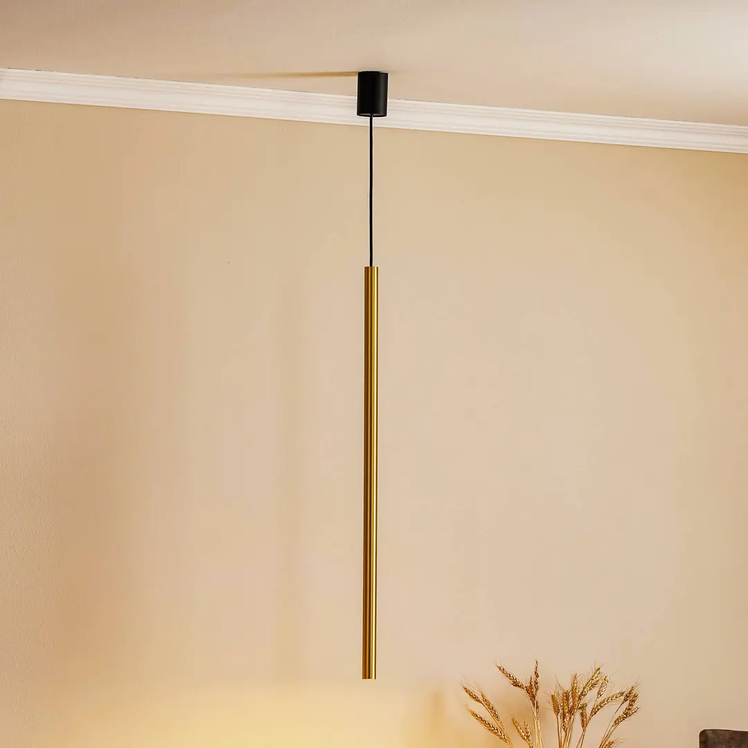 Nowodvorski Lighting Hängelampe Laser, einflammig, messing, Schirm 75cm