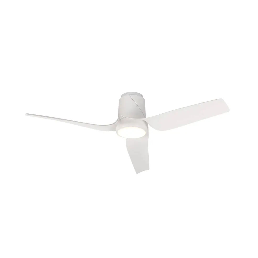 Mantra Iluminación LED-Deckenventilator Ushuaia weiß DC leise Ø 134 cm CCT