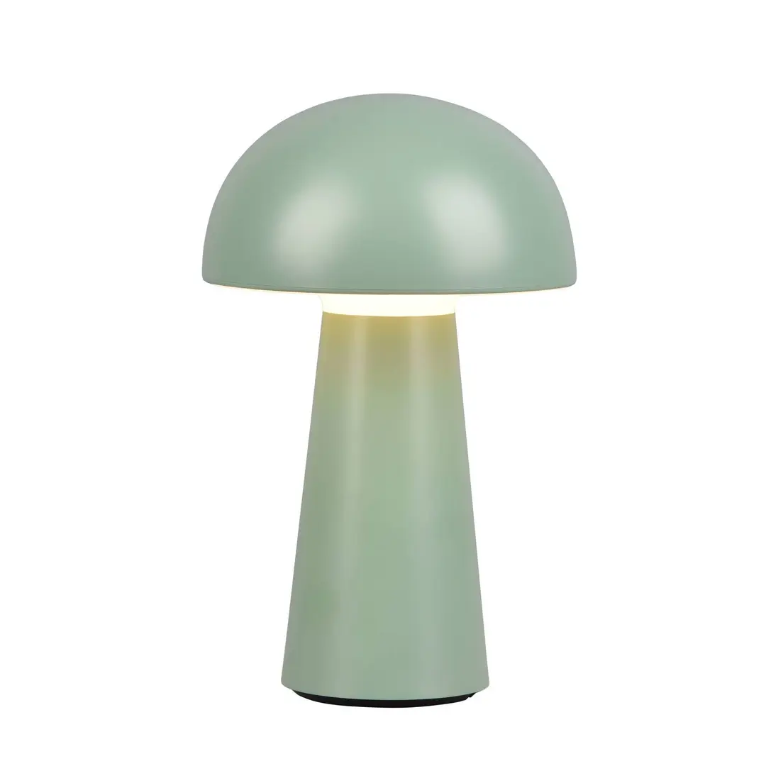 Reality Leuchten LED-Tischleuchte Lennon IP44, Akku, Touchdim, grün