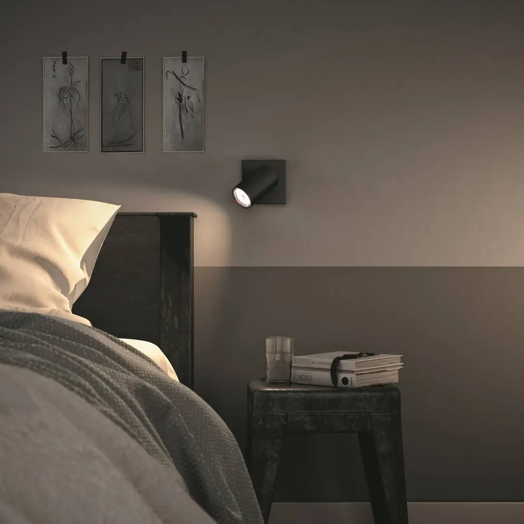 Philips myLiving Kosipo Spot GU10 schwarz 1-fl.