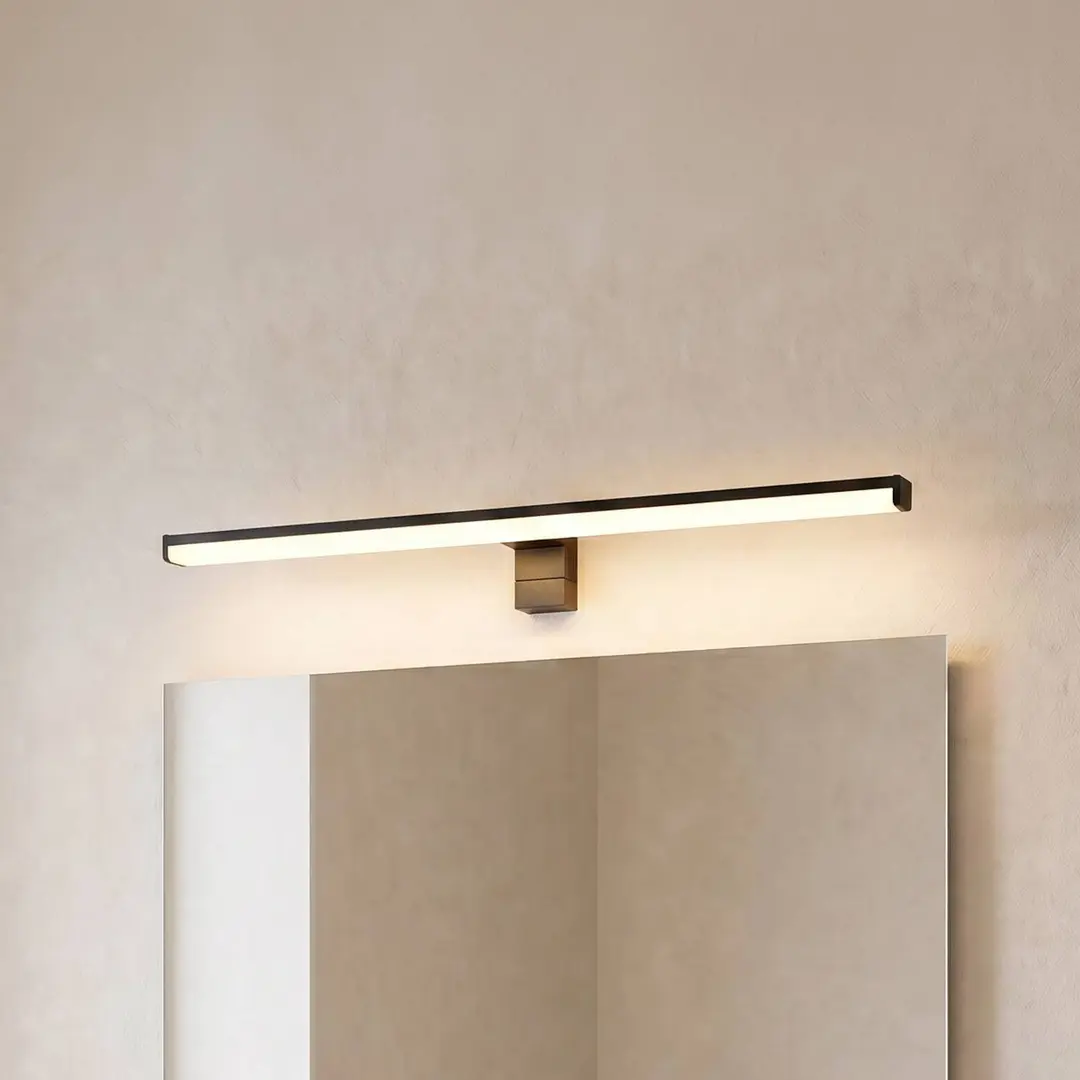 Trio Lighting LED-Wandleuchte Lino, schwarz matt/weiß