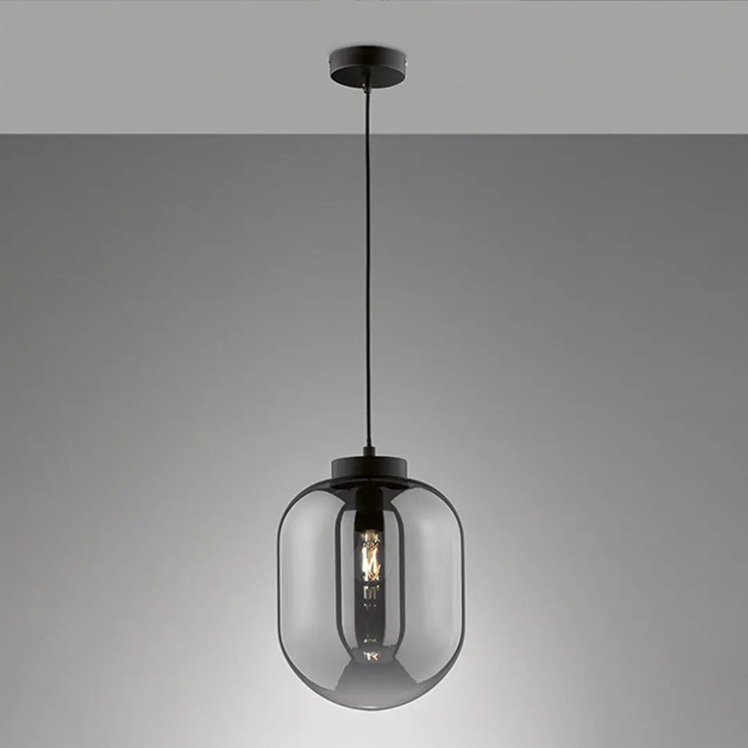 FISCHER & HONSEL Pendelleuchte Regi, einflammig, Ø 24 cm