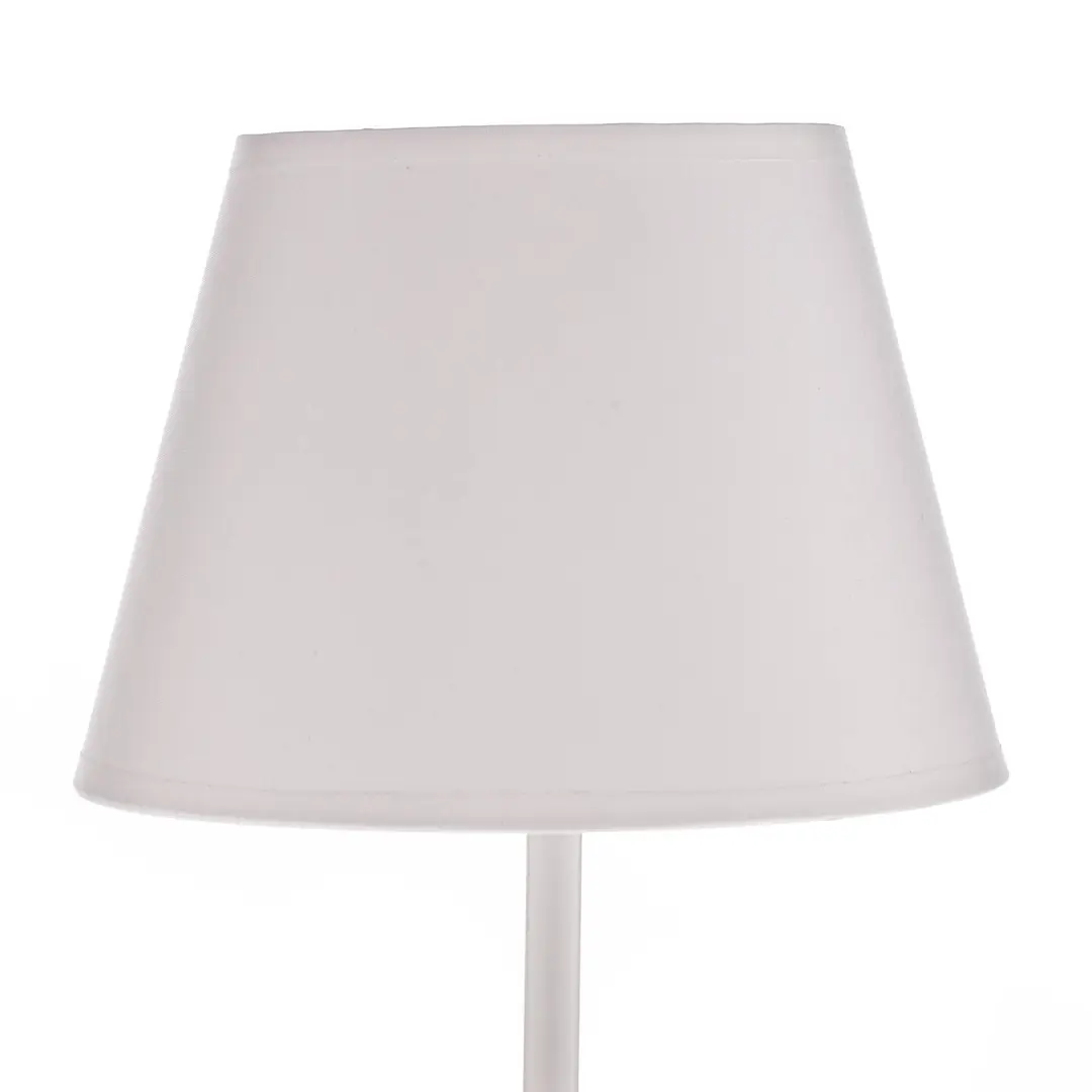Luminex Tischleuchte Soho, konisch Höhe 33 cm, weiß