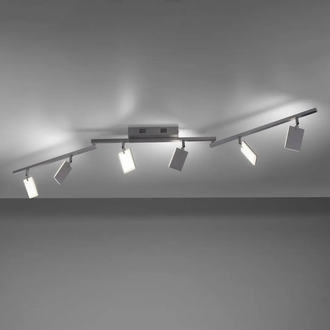 Pure Deckenlampe PURE Mira, diamond, 6-flammig, Remote, CCT