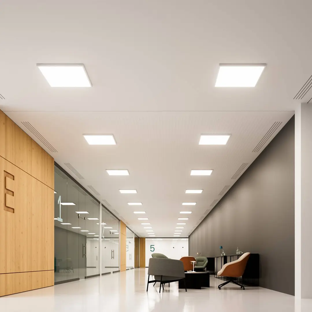 Sigor LED-Panel Fled, 4.320 lm, 62x62 cm, 115°, 3.000 K