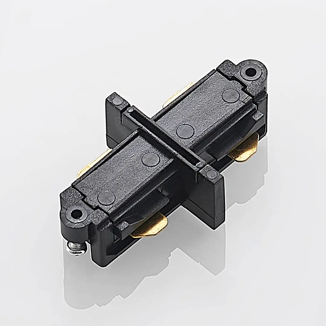 Lindby Längsverbinder Linaro, schwarz, 1-Phasen-System