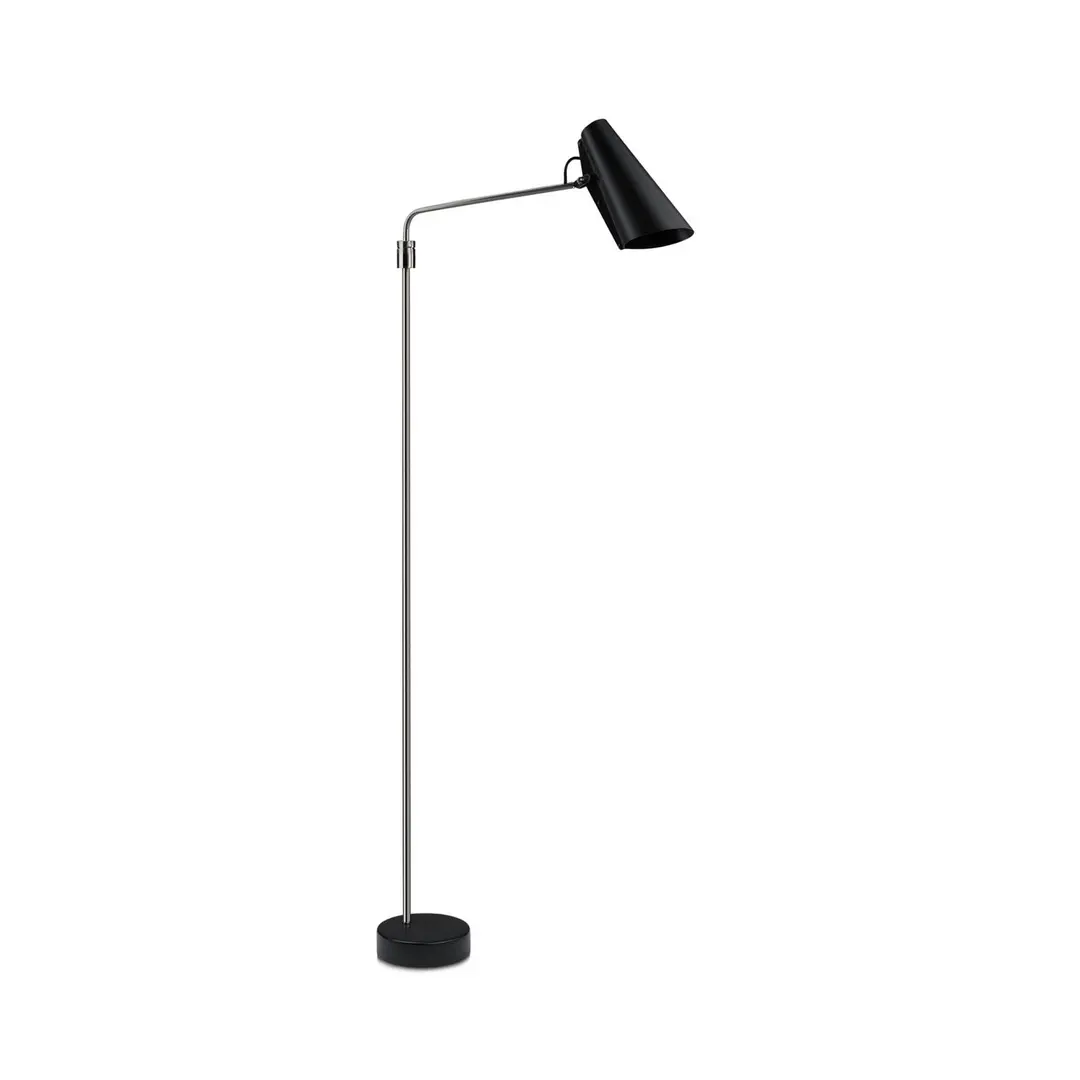 Northern Birdy Swing Stehleuchte schwarz/stahl