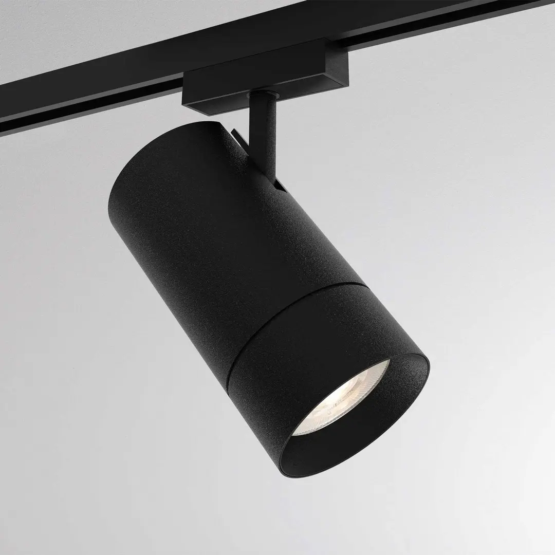 Molto Luce Schienenstrahler Mova S Volare GU10, schwarz