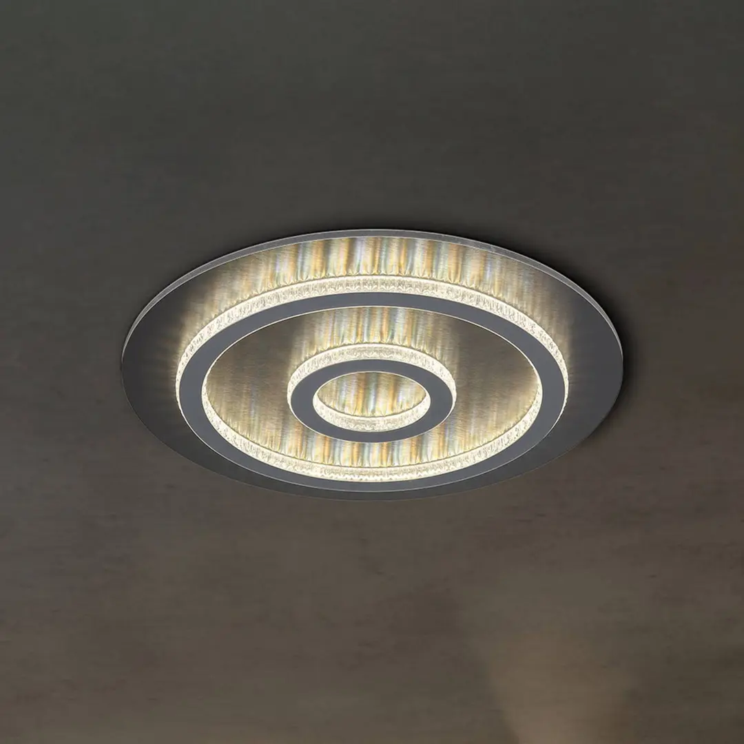 Globo LED-Deckenleuchte Jayden, schwarz/anthrazit, CCT, dimmbar