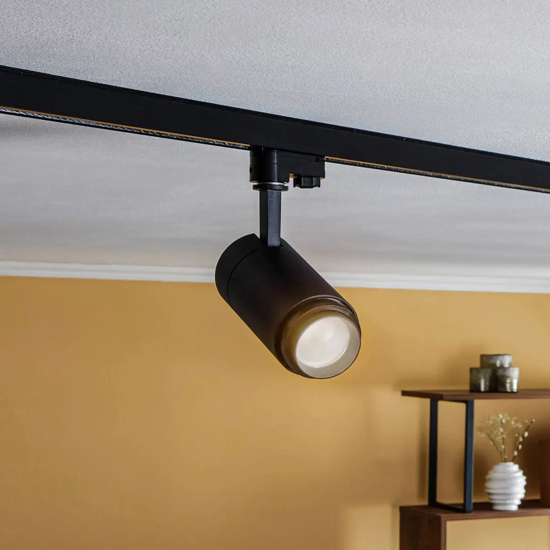 Arcchio Nanna LED-Schienenspot schwarz 3000K 21W