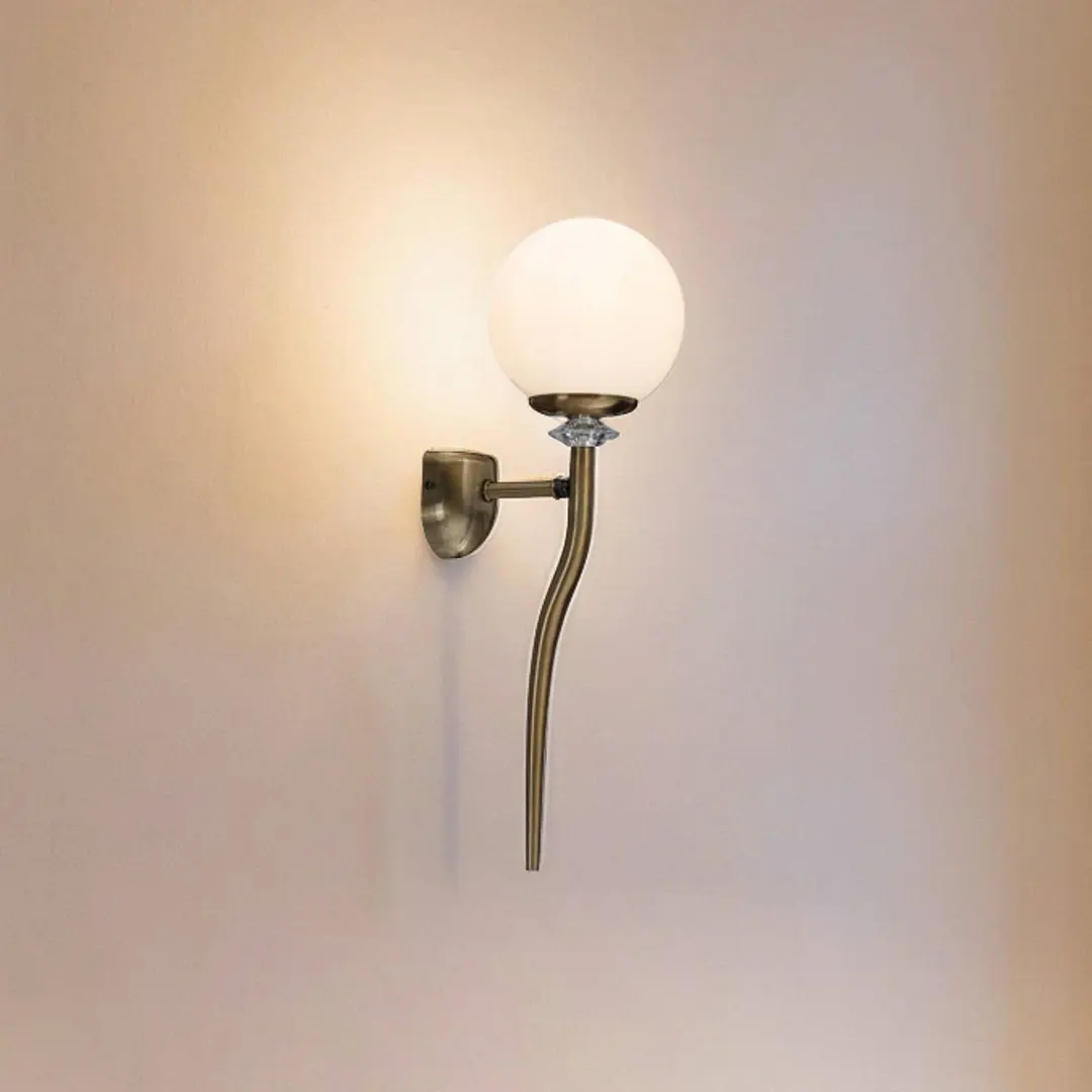 ROYALTECH Wandleuchte Glory, messing, Metall, Höhe 47 cm