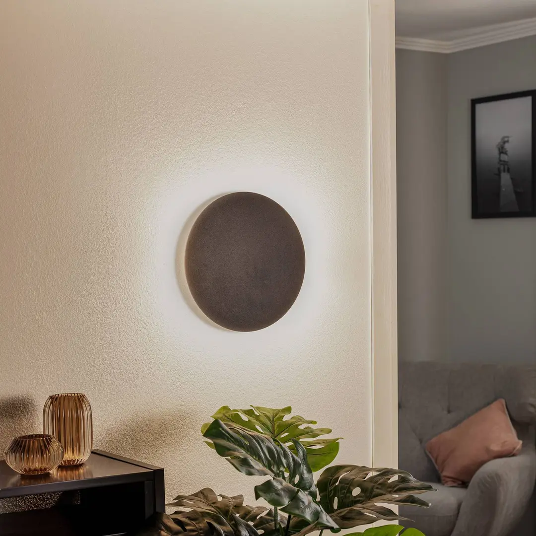 EMIBIG LIGHTING Wandleuchte Form 2, indirekt leuchtend, Ø 30 cm