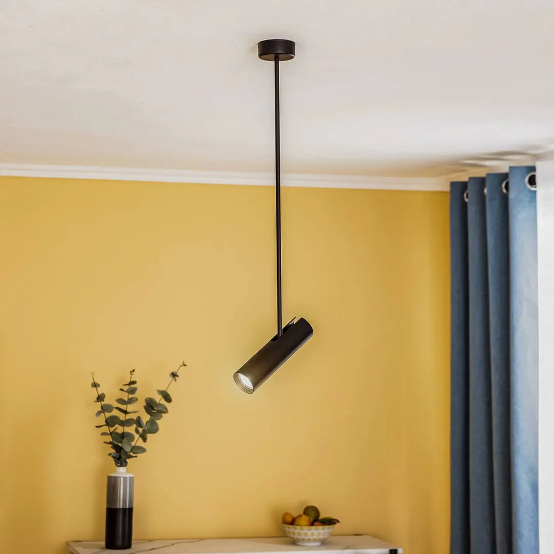 Nowodvorski Lighting Deckenstrahler Eye Super, Höhe 76 cm, schwarz