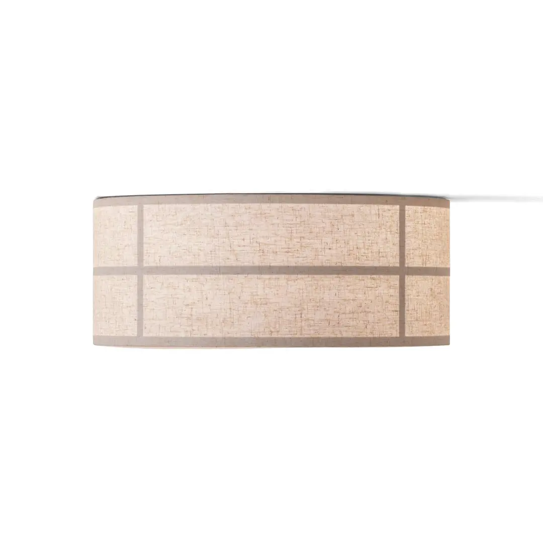 Audo Copenhagen Audo Deckenleuchte Hashira, naturfarben, Leinen, Ø 50 cm