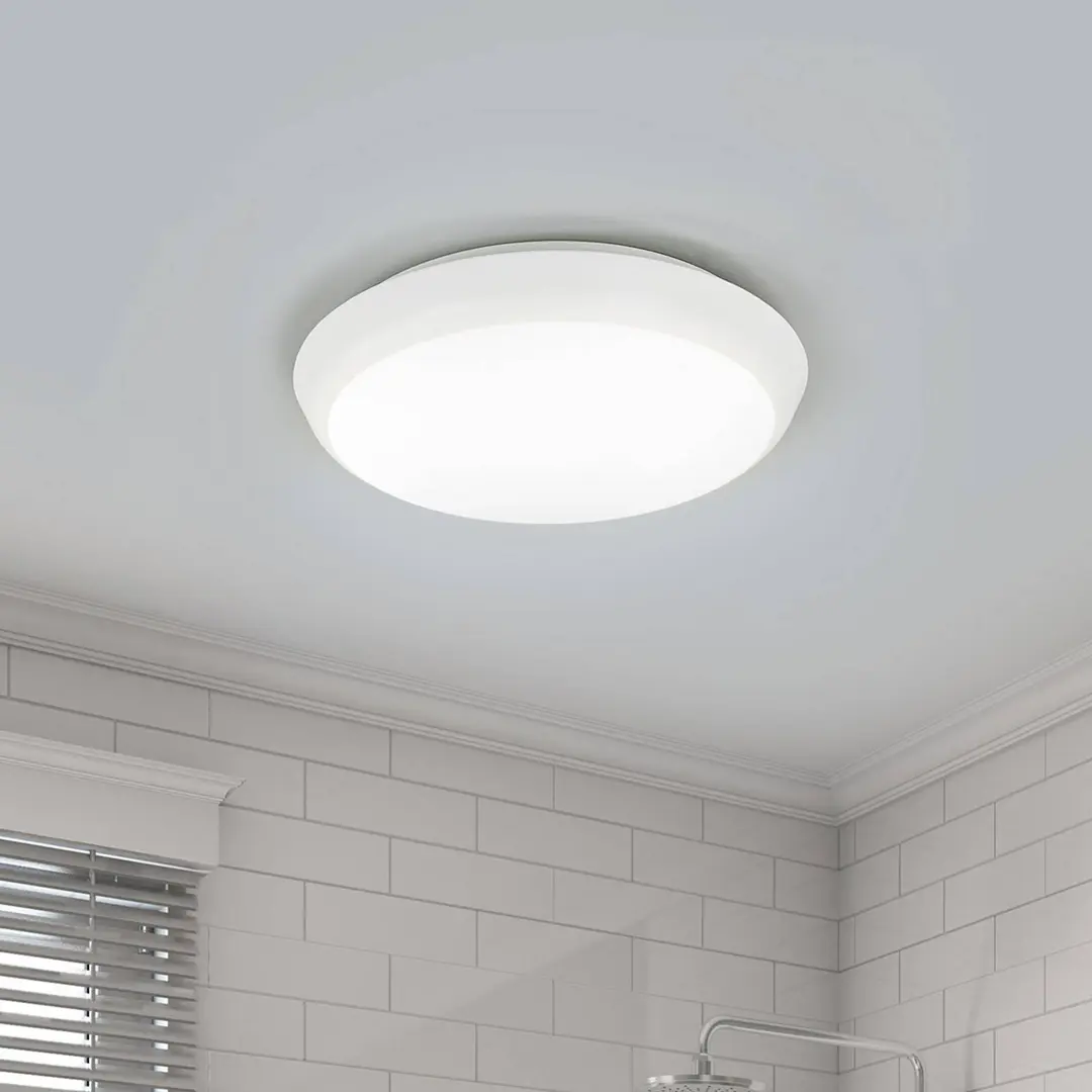 Arcchio LED-Deckenleuchte Augustin, Ø 20 cm, 4.000 K, IP54