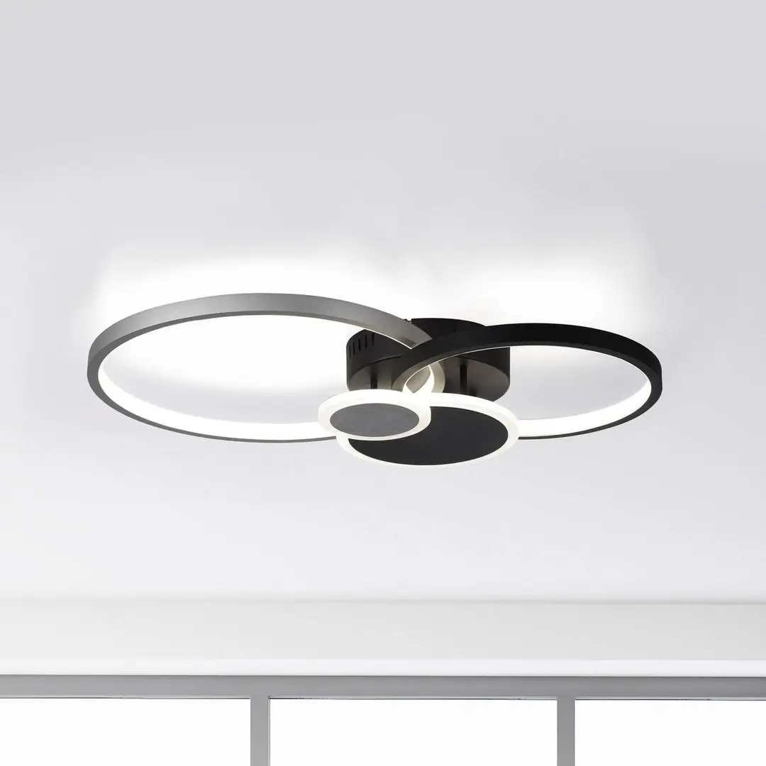 JUST LIGHT. GmbH LED-Deckenleuchte Papilon, 58x48cm