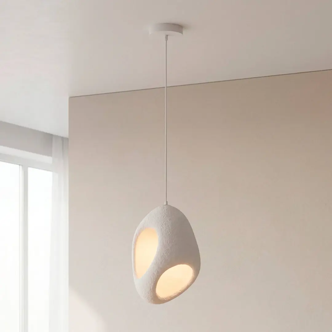 JUST LIGHT. GmbH Hängeleuchte Artoni, weiß, Kunststoff, E27