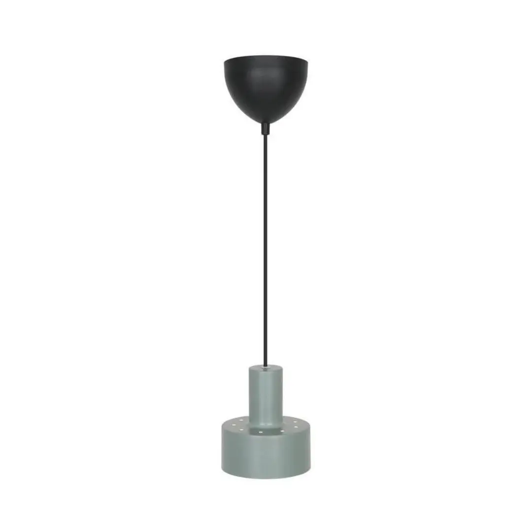 Nordlux Pendelleuchte Matis, staubgrün, Ø 13 cm, Metall