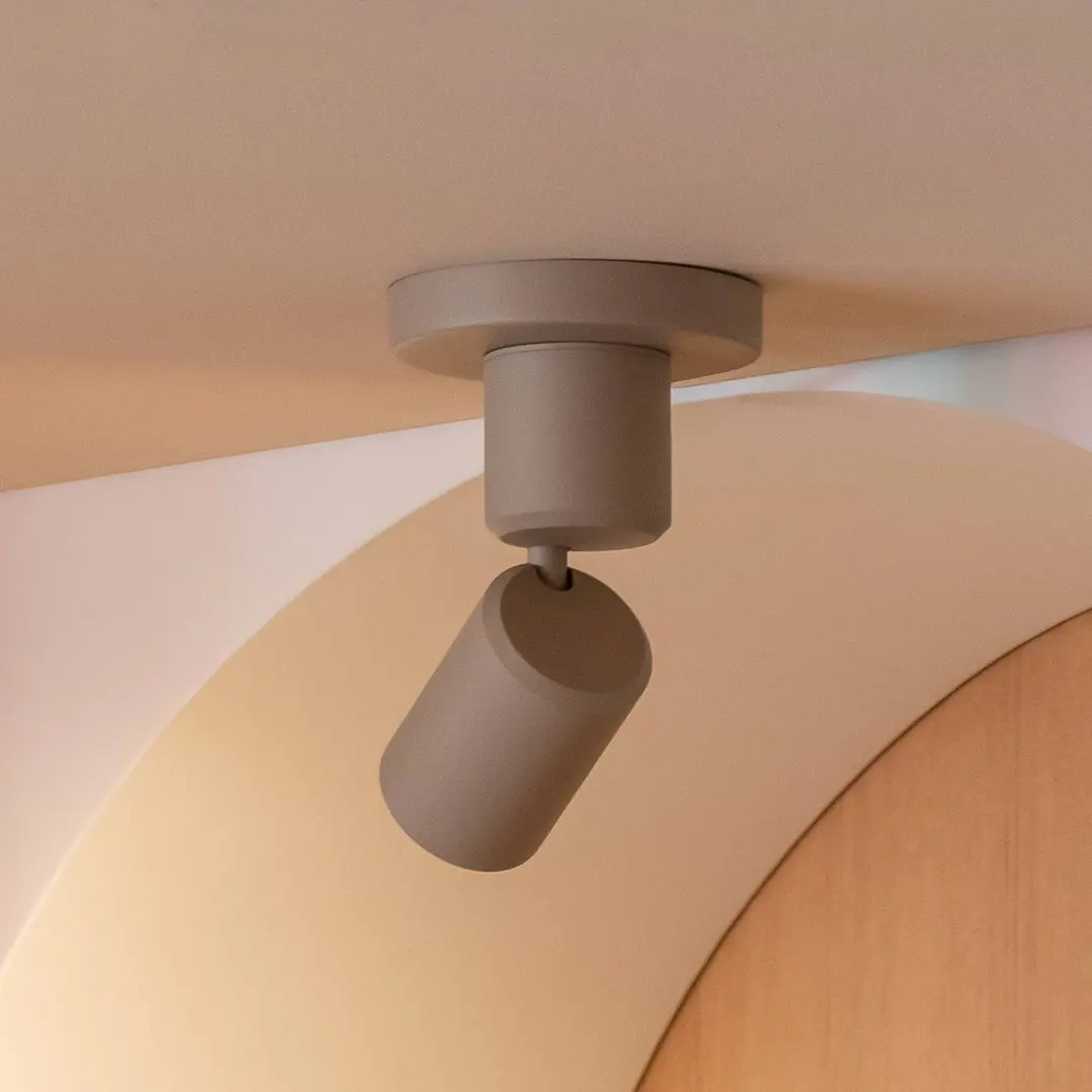 IT'S ABOUT ROMI Deckenlampe Milan, sandfarben Ø 6 cm Metall