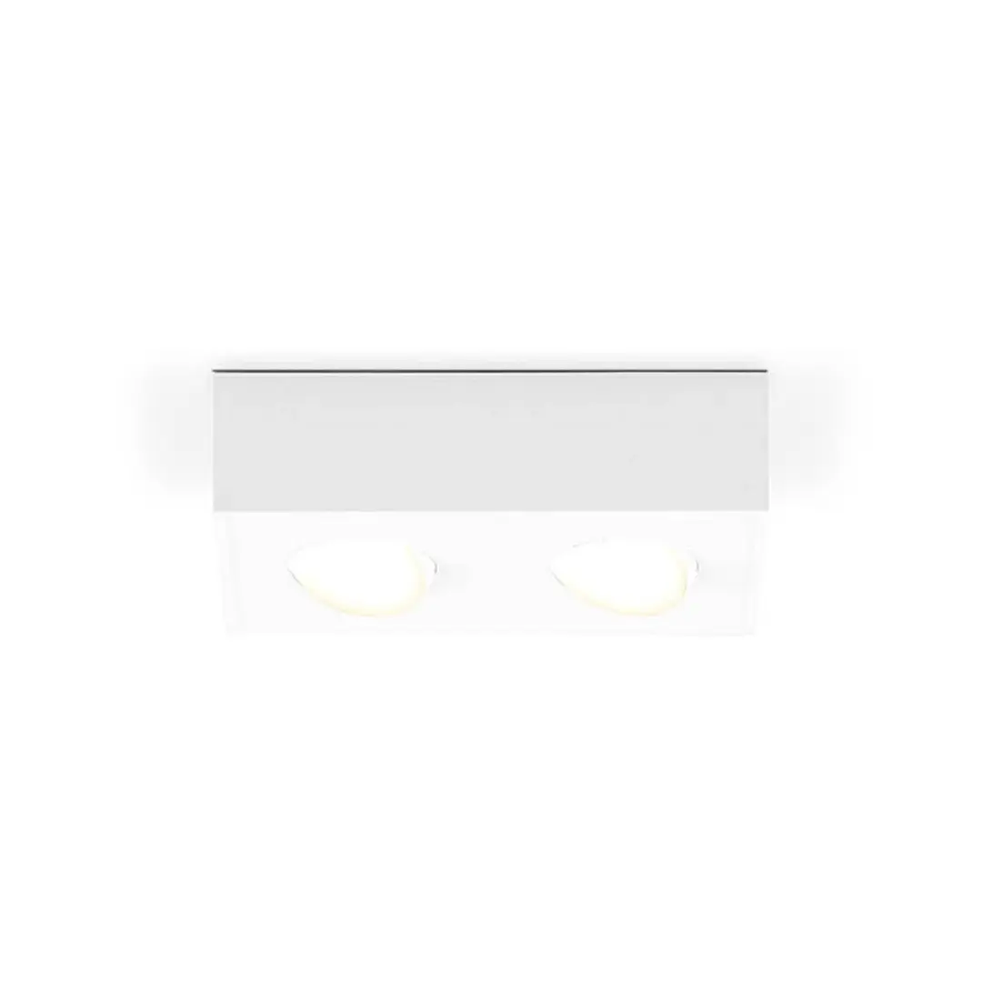 EVN Cubito LED-Deckenleuchte, zweiflammig