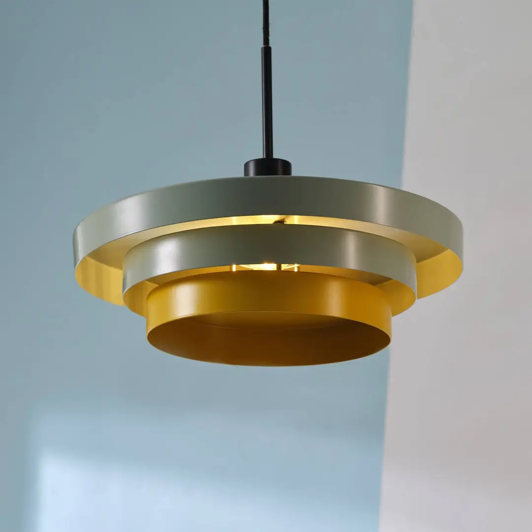 OSRAM Hängeleuchte Decor Layers, grün/gelb, Stahl, E27