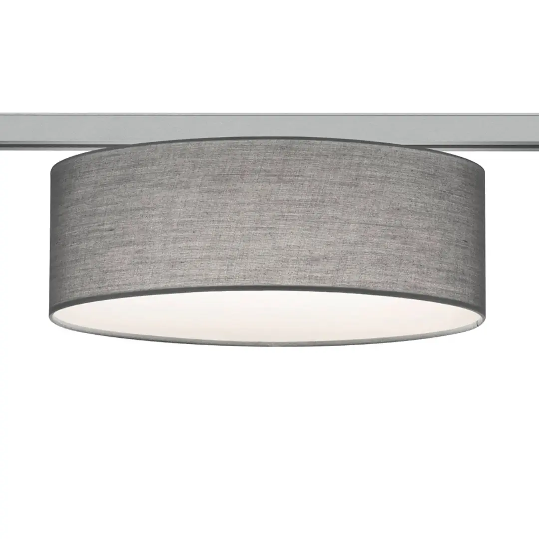 Trio Lighting 2-Phasen-Deckenleuchte DUOline 763902 2xE27, grau