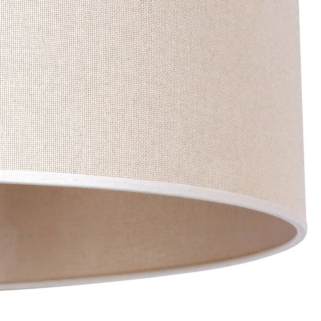 Duolla Lampenschirm Roller, beige, Ø 13 cm, Höhe 15 cm