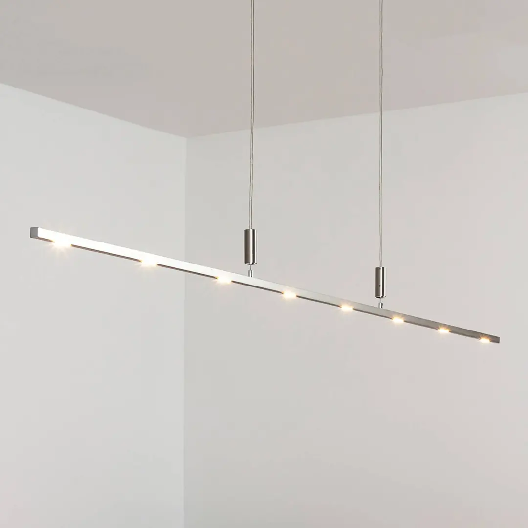 Quitani LED-Hängeleuchte Tolu, Länge 180 cm, dimmbar