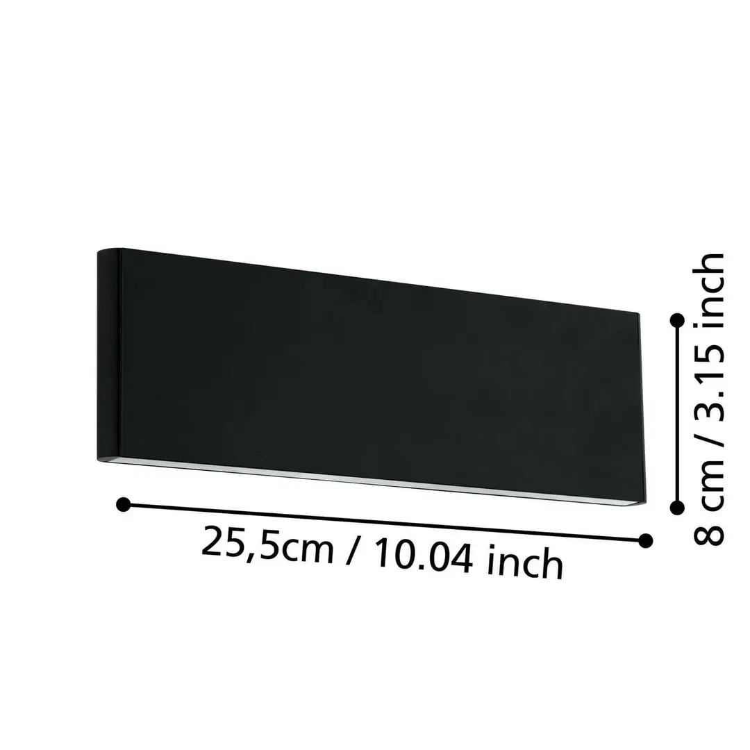 Stars of Light EGLO Stars Of Light LED-Wandleuchte Climene, schwarz, Alu