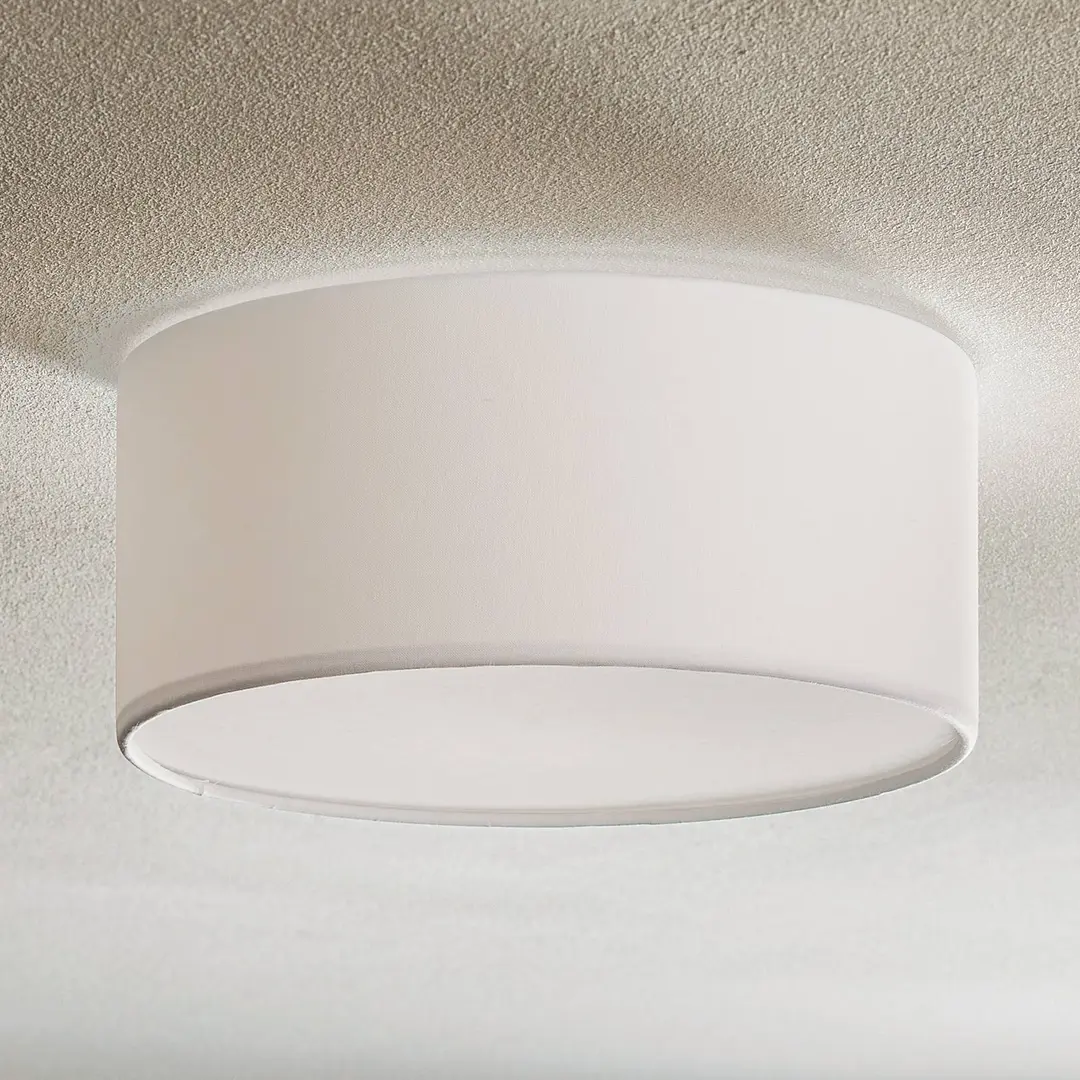 TK Lighting Deckenleuchte Rondo, weiß, Ø 30 cm