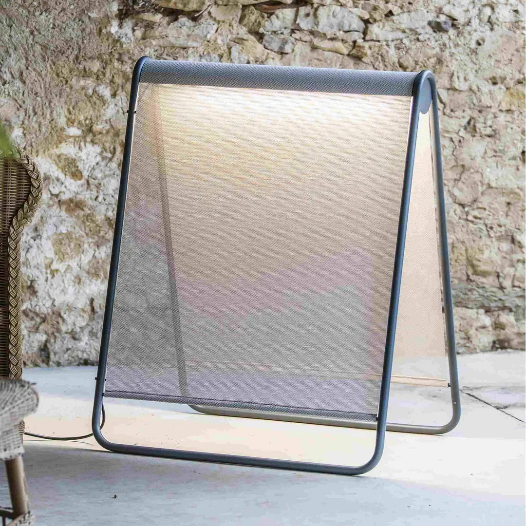 FARO BARCELONA LED-Terrassenleuchte Cadaqués, beige