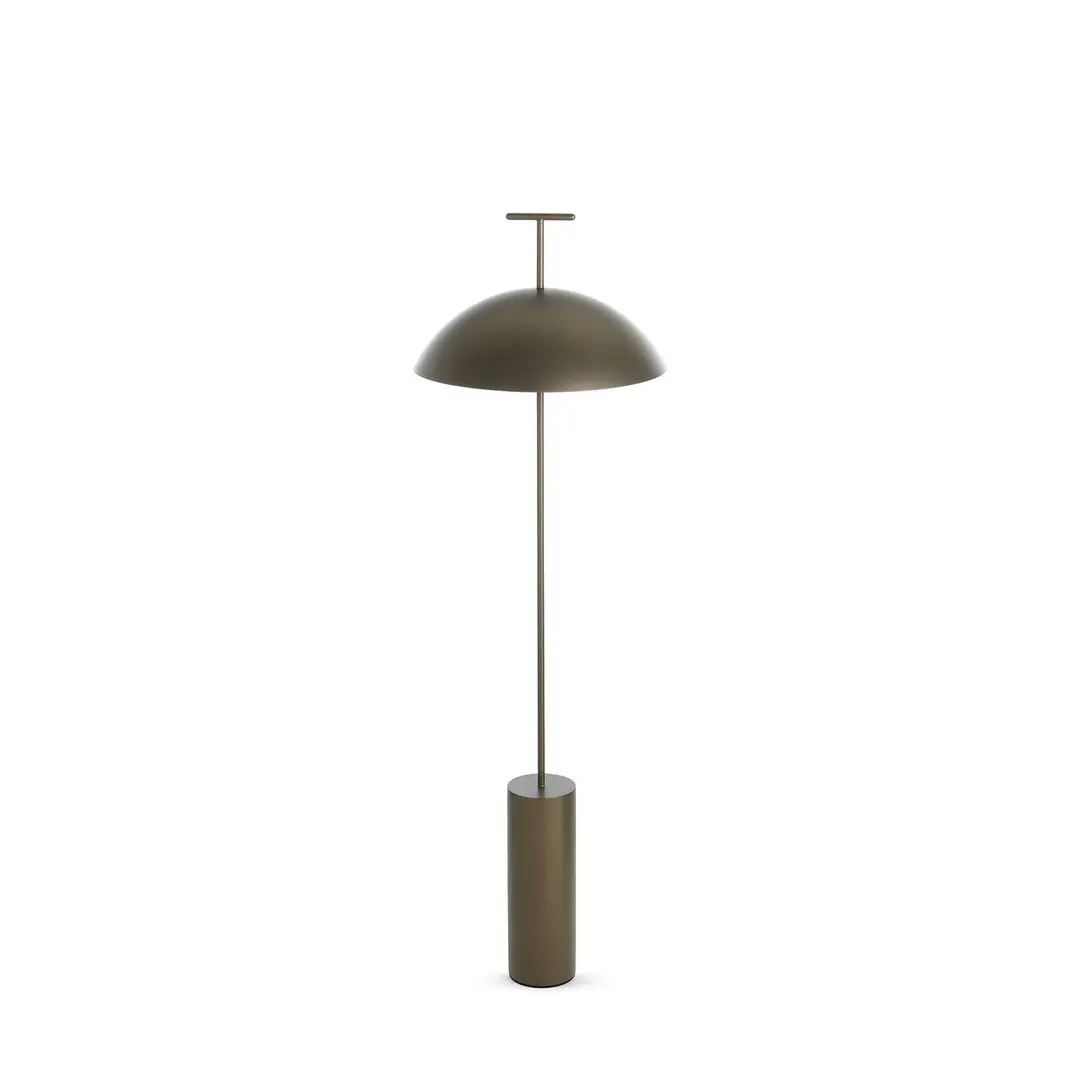 Kartell Stehleuchte Geen-A, bronze, Höhe 132 cm, Stahl, E14