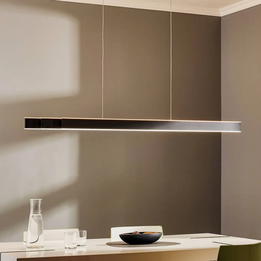Pure LED-Pendelleuchte PURE Lume, graphite, CCT
