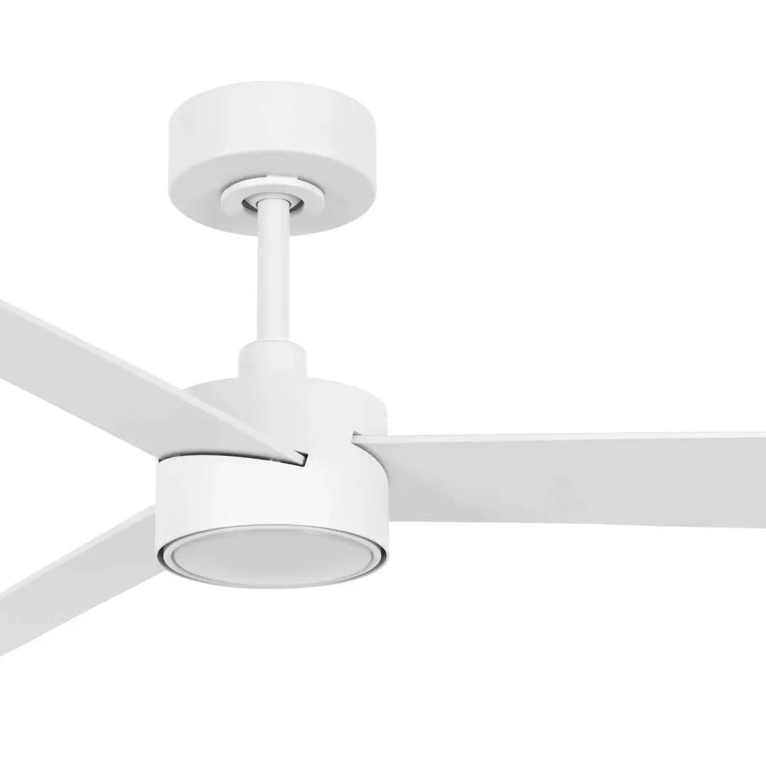 Beacon Lighting Beacon Deckenventilator mit Licht Climate IV, weiß, leise