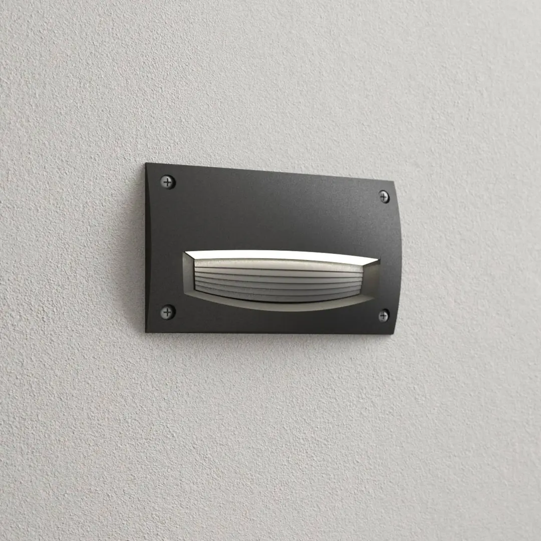 Fumagalli LED-Einbaulampe Leti 200-HS schwarz opal CCT