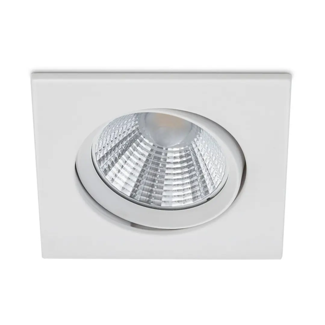 Trio Lighting Dimmbarer LED-Einbaustrahler Pamir in mattem Weiß