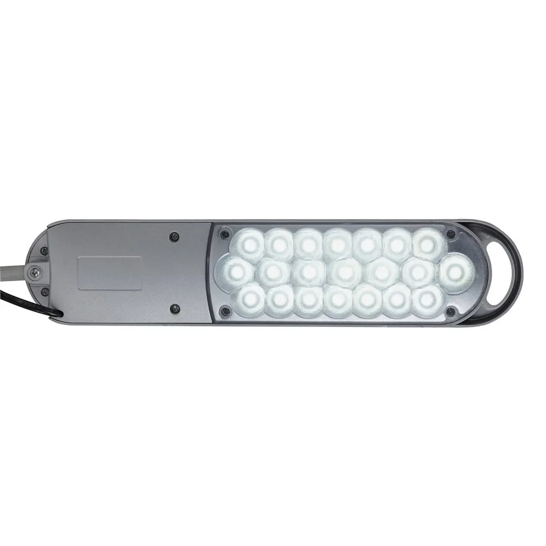 Maul LED-Tischleuchte MAULatlantic, silber, Höhe 41 cm, Standfuß