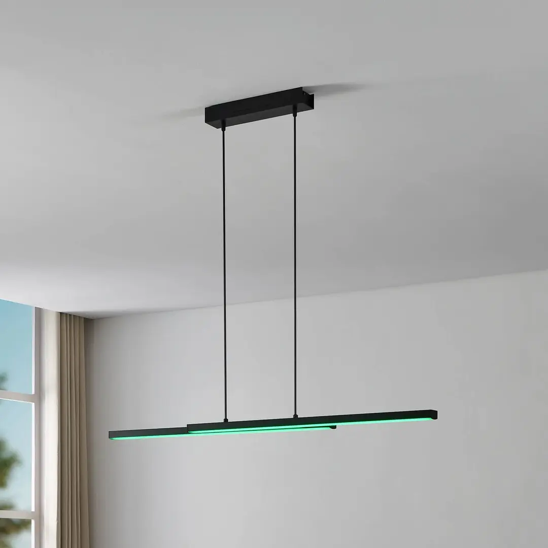 EGLO connect Fraioli-Z LED-Hängeleuchte schwarz